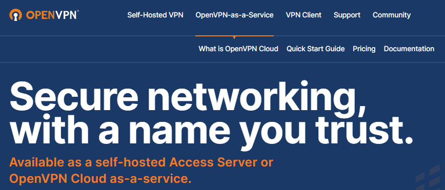 How to use docker to build an OpenVPN server