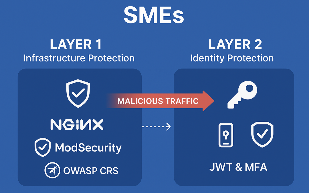SME Web Security: Protecting SMEs with Nginx, ModSecurity, and Keychron Authentication
